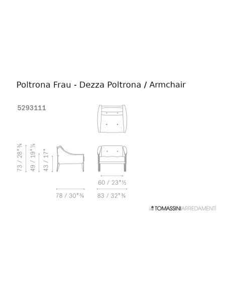 Fauteuil Dezza Redevance (Offre Expo) Poltrona Frau - 6