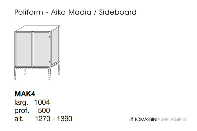 Madia  Aiko (Offerta Expo) Poliform - 6