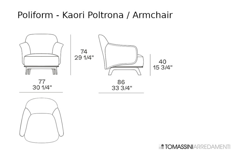 Fauteuil Kaori (Offre Expo) Poliform - 6