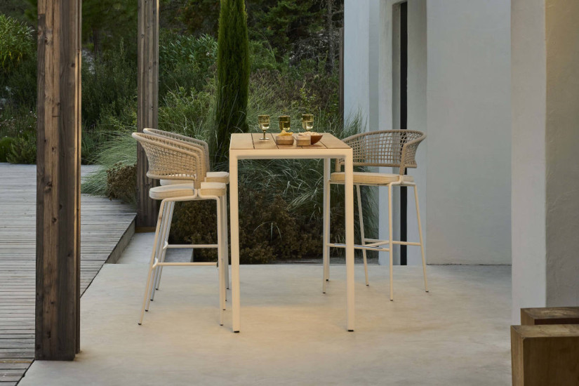 Table haute pour extérieur Illum Tribù - 5