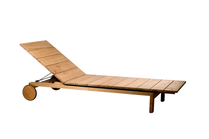 Lettino pour extérieur Kos Tribù - 1