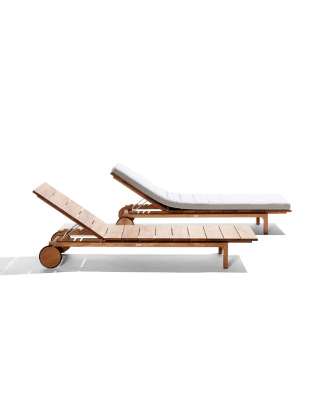 Lettino pour extérieur Kos Tribù - 3