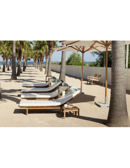 Lettino pour extérieur Kos Tribù - 5