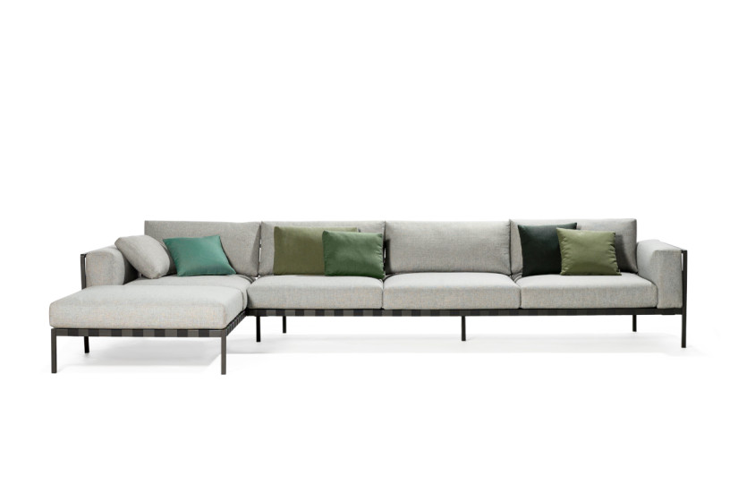 Natal Alu Outdoor Sofa Tribù - 1