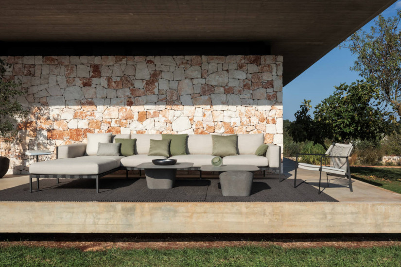 Natal Alu Outdoor Sofa Tribù - 4