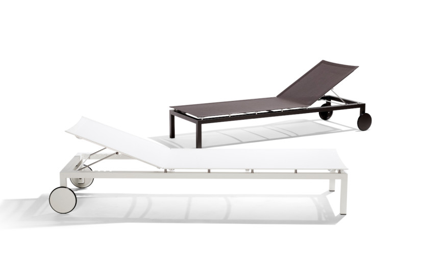 Natal Alu Outdoor Sunbed Tribù - 4