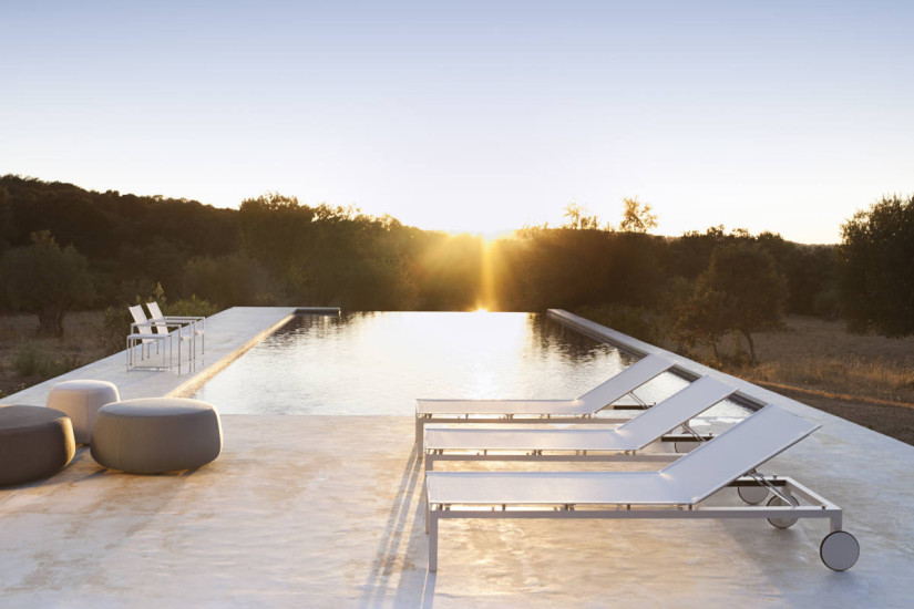 Natal Alu Outdoor Sunbed Tribù - 5