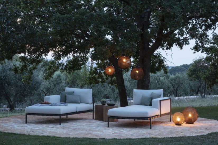 Natal Alu Outdoor Meridienne Tribù - 3