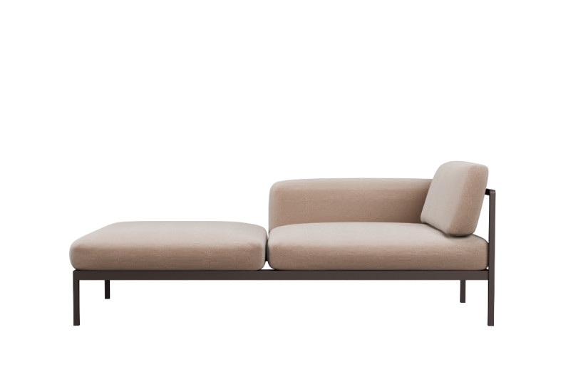 Meridienne pour extérieur Natal Alu Tribù - 2