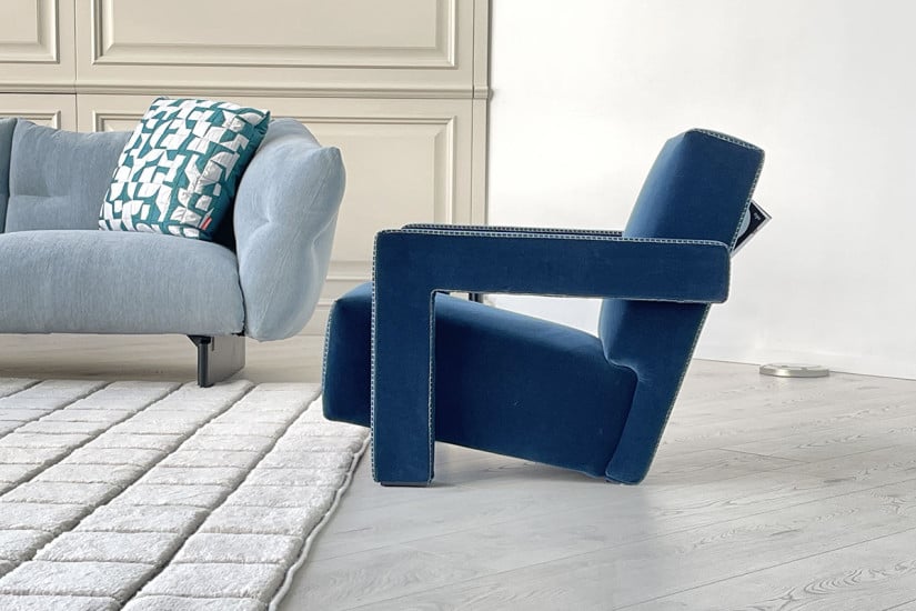 Poltrona Utrecht Blu (Offerta Expo) Cassina - 2