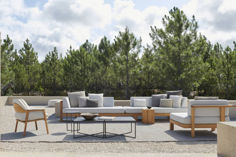 Table d'extérieur Natal Alu X Table Tribù - 5