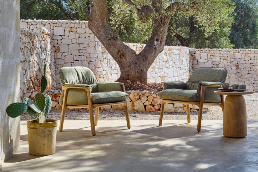 Poltroncina per esterno Nomad Tribù - 4