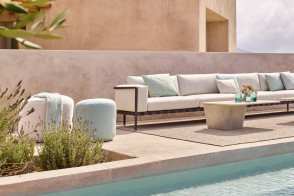 Pouf d'extérieur Tribù - 1 2