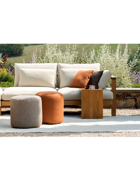 C-Teak Outdoor Side Table Tribù - 2