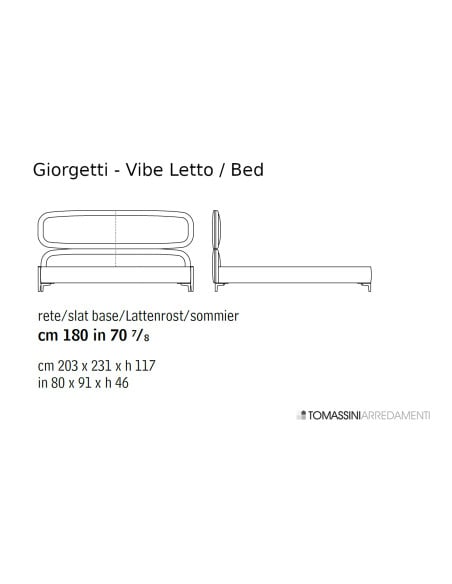 Vibe Bed (Expo Offer) Giorgetti - 8