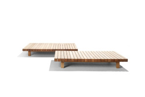 Table d'extérieur Vis à Vis Tribù - 1