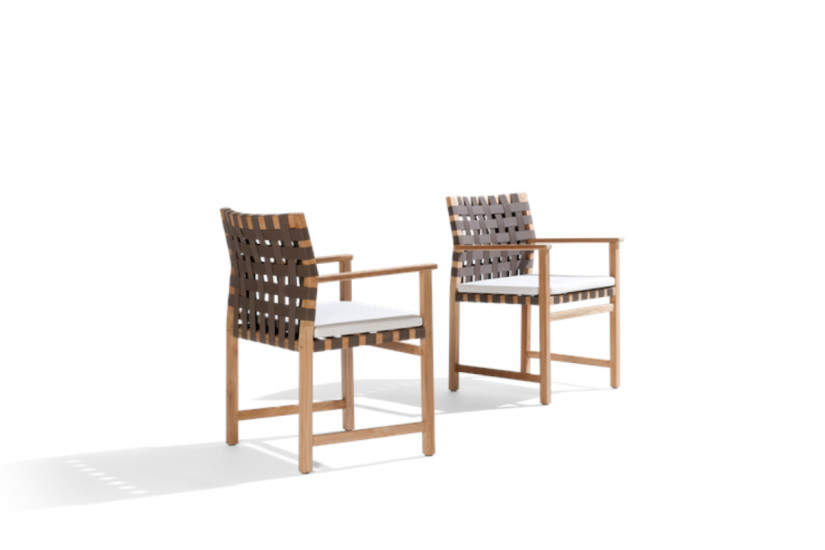 Chaise d'extérieur Vis à Vis Tribù - 1