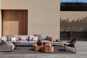 Hexagon Outdoor Coffee Table Tribù - 1 2