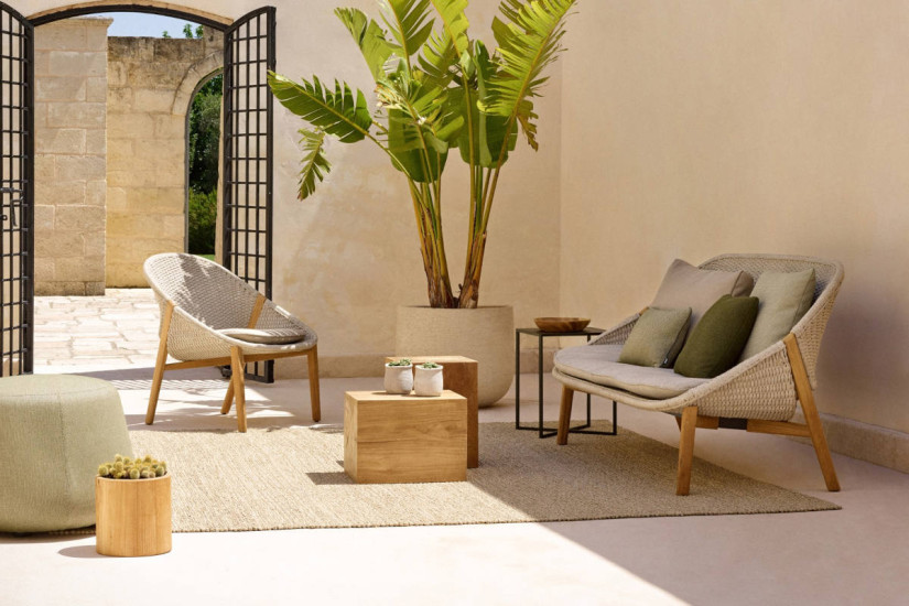 Roots Outdoor Coffee Table Tribù - 3