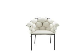 Serpentine Outdoor Small Armchair Ligne Roset - 1