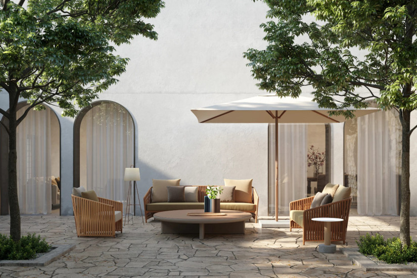 Bitta Lounge Sofa Kettal - 4