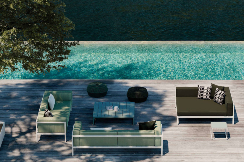 Landscape Outdoor Sofa Kettal - 3