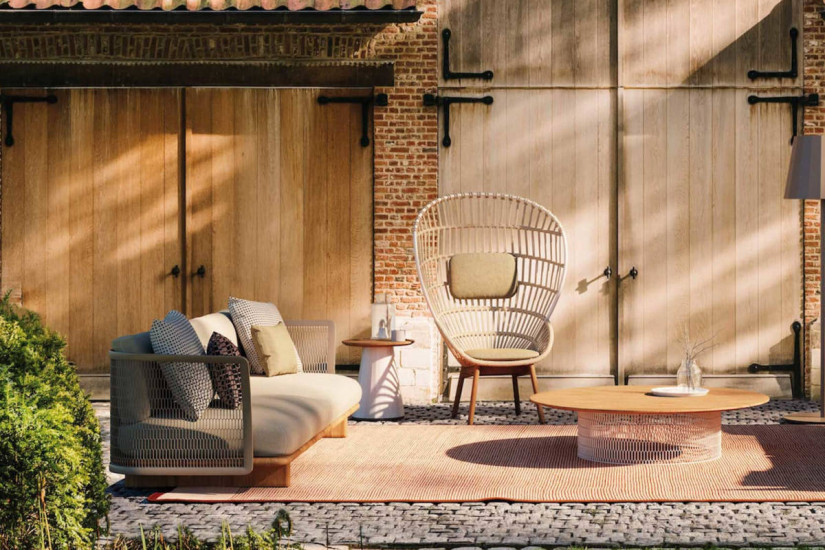 Mesh outdoor Sofa Kettal - 3