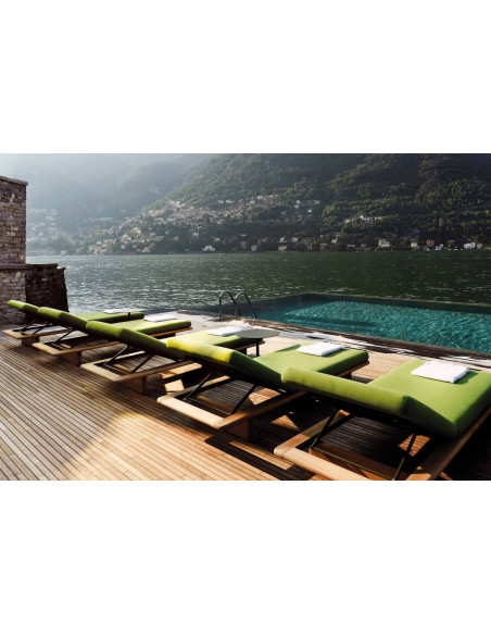 Mesh outdoor sunbed Kettal - 4