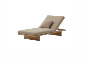 Mesh outdoor sunbed Kettal - 1
