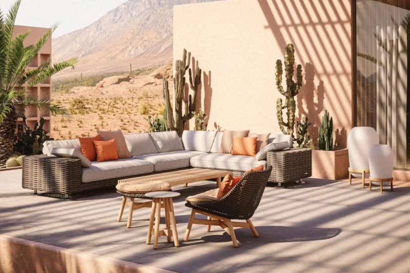 Poltrona per esterno Mbrace Dedon - 4