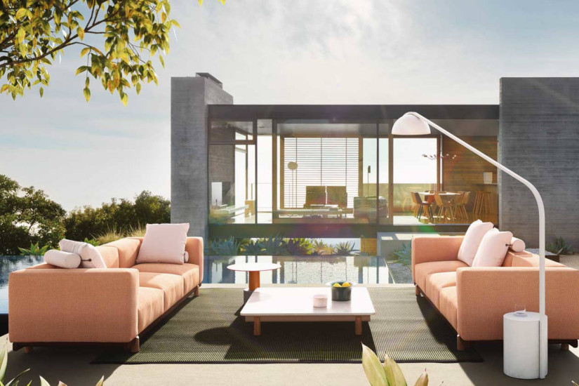 Molo outdoor coffee table Kettal - 3