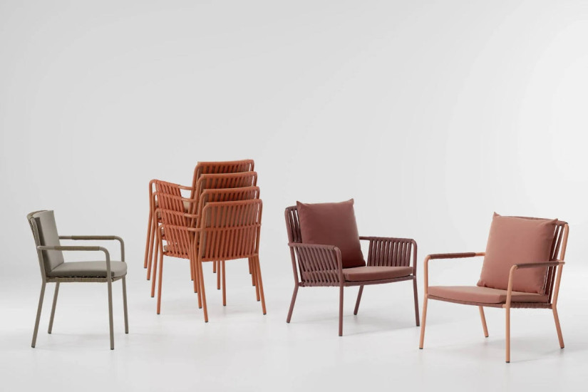 Poltrona per esterno Club Net Kettal - 5