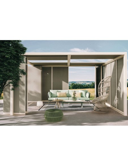 Zigzag Outdoor Ottoman Kettal - 4