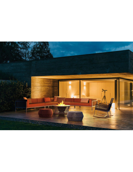 Zigzag Outdoor Ottoman Kettal - 5