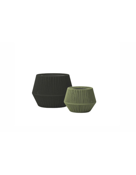 Zigzag Outdoor Ottoman Kettal - 1