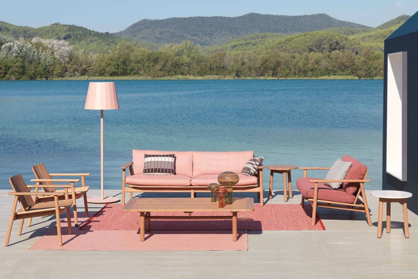 Divano per esterno Riva Kettal - 3