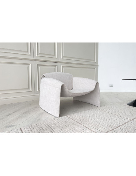 Poltrona Le Club in tessuto sabbia (Offerta Expo) Poliform - 1