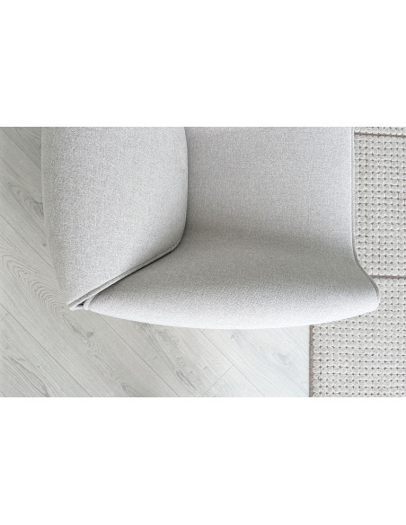 Fauteuil Le Club en tissu sable (Offre Expo) Poliform - 3