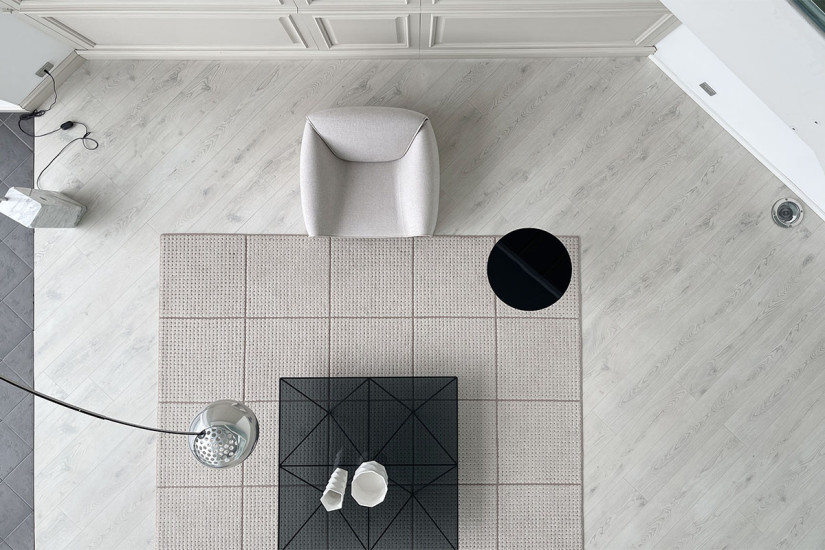 Fauteuil Le Club en tissu sable (Offre Expo) Poliform - 6