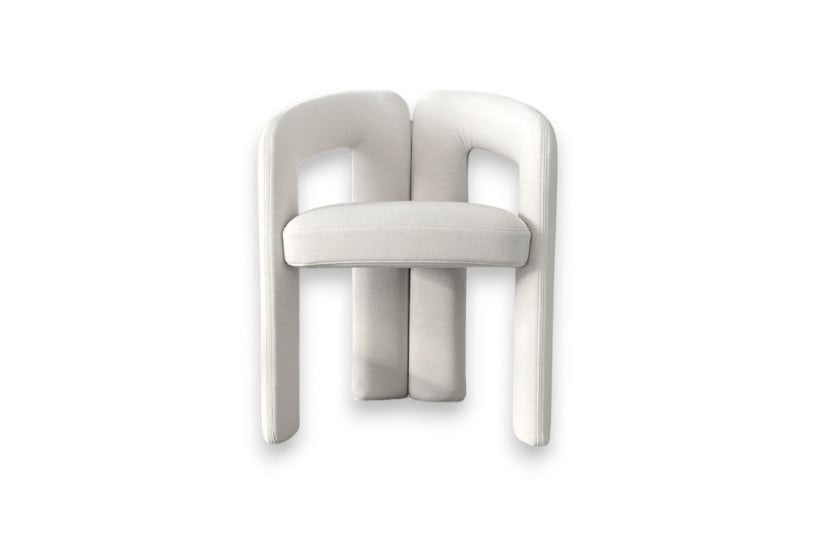 Dudet White Fabric Chair (Expo Offer) Cassina - 1
