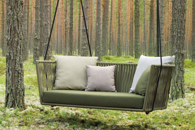 Bitta Outdoor Hanging Sofa Kettal - 3