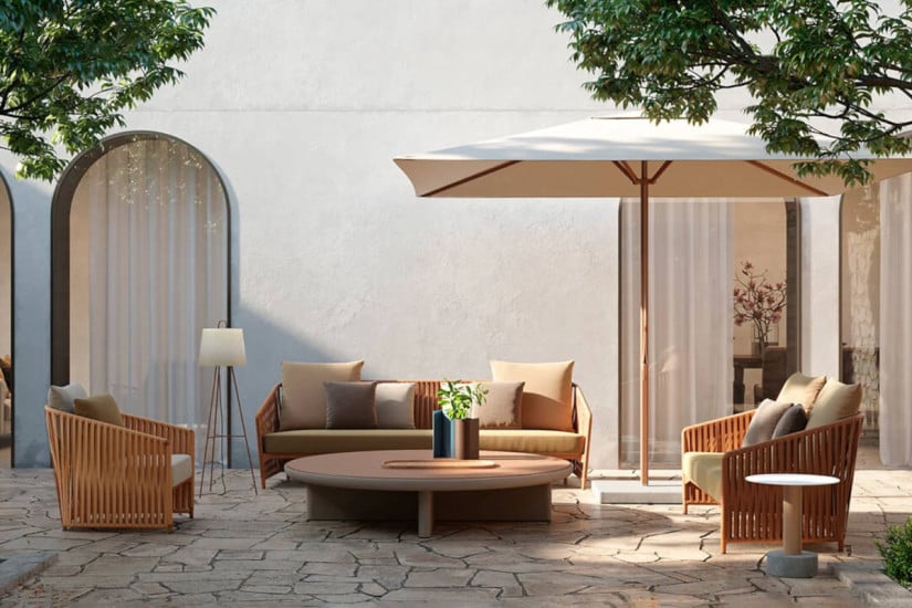 Fauteuil Bitta Lounge Kettal - 2