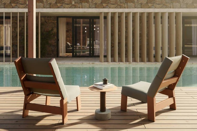 Band Outdoor Club Armchair Kettal - 4