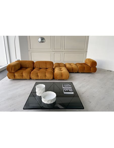 Divano Camaleonda in tessuto arancione (Offerta Expo) B&B Italia - 2