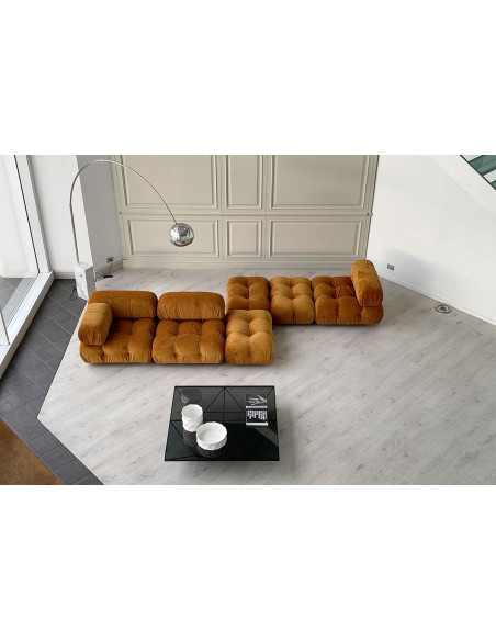 Divano Camaleonda in tessuto arancione (Offerta Expo) B&B Italia - 1