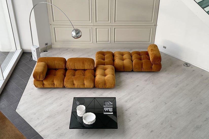 Camaleonda Orange Fabric Sofa (Expo Offer) B&B Italia - 1