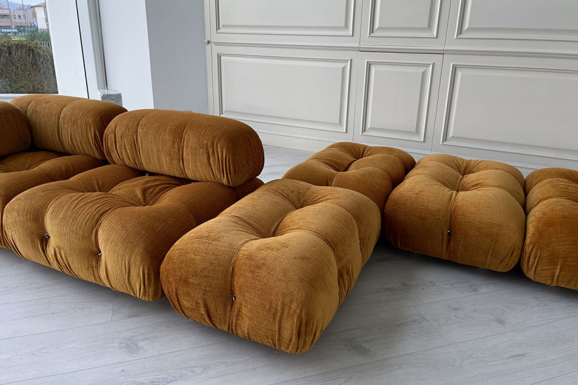 Canapé Camaleonda en tissu orange (Offre Expo) B&B Italia - 4