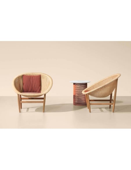Basket outdoor Armchair Kettal - 4