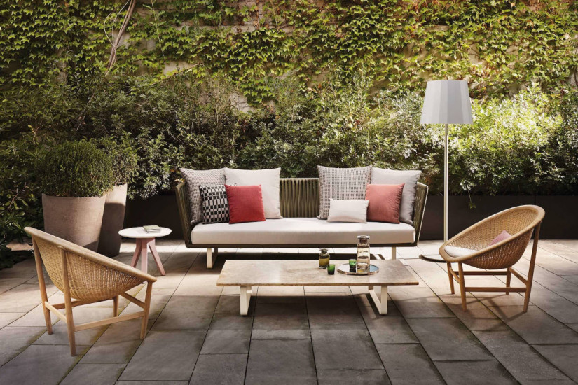 Basket outdoor Armchair Kettal - 5