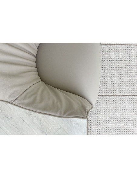 Poltrona Archibald in pelle cipria (Offerta Expo) Poltrona Frau - 5